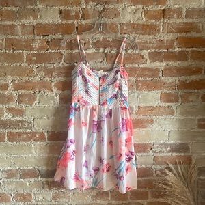 White float Roxy mini dress